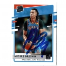 Moses Brown autograph